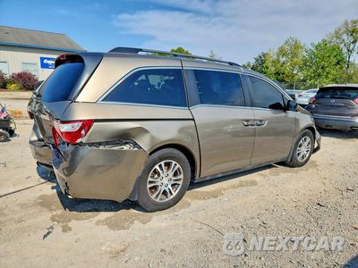 Trzecie zdjęcie samochodu z tyłu: 2012 HONDA ODYSSEY EXL VIN:5FNRL5H63CB057321 - miniatura