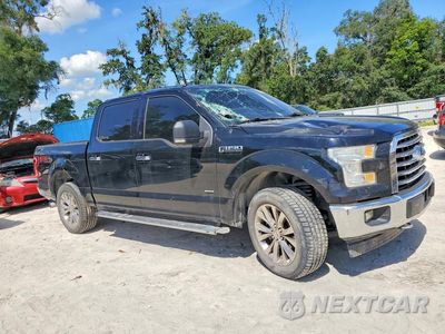 Czwarte zdjęcie samochodu z boku: 2017 FORD F150 SUPERCREW VIN:1FTEW1EP8HFA94377 - miniatura