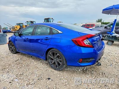 Drugie zdjęcie samochodu z przodu: 2019 HONDA CIVIC SPORT VIN:19XFC2F81KE001209 - miniatura
