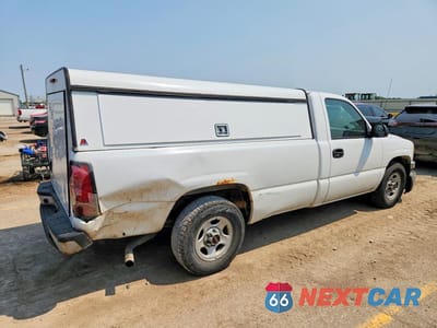 Trzecie zdjęcie samochodu z tyłu: 2004 GMC NEW SIERRA C1500 VIN:1GTEC14X14Z306362 - miniatura