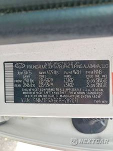 Zdjęcie 13 z 13 samochodu: 2023 HYUNDAI TUCSON SEL VIN:5NMJF3AE6PH289071 - miniatura