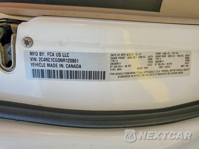 Zdjęcie 13 z 13 samochodu: 2022 CHRYSLER VOYAGER LX VIN:2C4RC1CG0NR120861 - miniatura