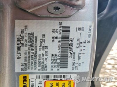 Zdjęcie 13 z 13 samochodu: 2020 FORD FUSION SE VIN:3FA6P0HD7LR105903 - miniatura