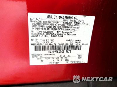 Zdjęcie 13 z 13 samochodu: 2013 FORD TAURUS LIMITED VIN:1FAHP2F8XDG119572 - miniatura