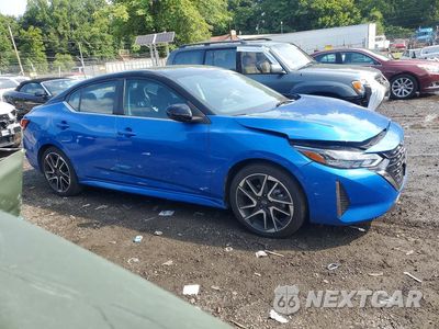 Czwarte zdjęcie samochodu z boku: 2024 NISSAN SENTRA SR VIN:3N1AB8DV4RY212392 - miniatura