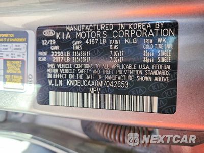 Zdjęcie 13 z 13 samochodu: 2021 KIA SELTOS S VIN:KNDEUCAA0M7042653 - miniatura