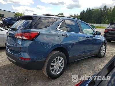 Trzecie zdjęcie samochodu z tyłu: 2024 CHEVROLET EQUINOX LT VIN:3GNAXUEG4RL324962 - miniatura