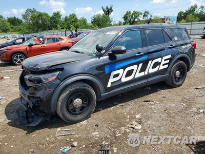 2020 FORD EXPLORER POLICE INTERCEPTOR 1FM5K8AB5LGD08030 - główne zdjęcie licytacji z USA - miniatura