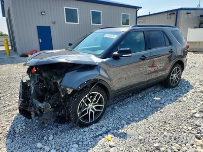 2017 FORD EXPLORER SPORT 1FM5K8GT6HGD80054 - główne zdjęcie licytacji z USA - miniatura