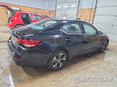 Trzecie zdjęcie samochodu z tyłu: 2022 NISSAN SENTRA SV VIN:3N1AB8CVXNY241391 - miniatura