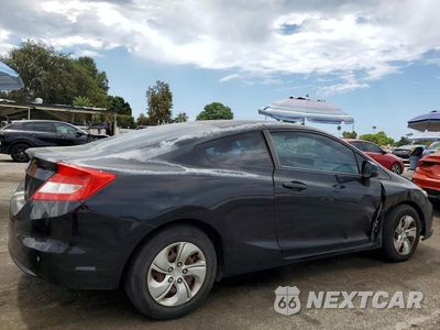 Trzecie zdjęcie samochodu z tyłu: 2013 HONDA CIVIC LX VIN:2HGFG3A50DH504536 - miniatura