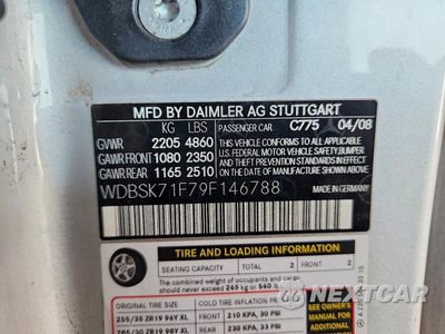 Zdjęcie 12 z 12 samochodu: 2009 MERCEDES-BENZ SL 550 VIN:WDBSK71F79F146788 - miniatura