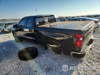 Drugie zdjęcie samochodu z przodu: 2019 CHEVROLET SILVERADO K1500 LT VIN:1GCRYDED4KZ238418 - miniatura
