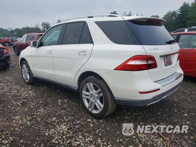 Drugie zdjęcie samochodu z przodu: 2014 MERCEDES-BENZ ML 350 4MATIC VIN:4JGDA5HB3EA269575 - miniatura
