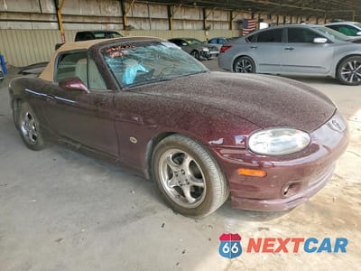 Czwarte zdjęcie samochodu z boku: 2000 MAZDA MX-5 MIATA BASE VIN:JM1NB3532Y0146898 - miniatura