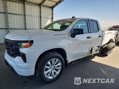 2022 CHEVROLET SILVERADO C1500 CUSTOM 1GCRABEKXNZ612736 - główne zdjęcie licytacji z USA - miniatura