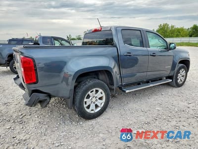 Trzecie zdjęcie samochodu z tyłu: 2015 CHEVROLET COLORADO LT VIN:1GCGSBE36F1257562 - miniatura