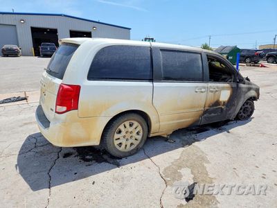 Trzecie zdjęcie samochodu z tyłu: 2017 DODGE GRAND CARAVAN SE VIN:2C4RDGBG8HR700901 - miniatura