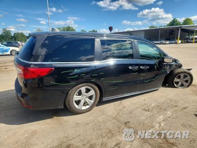 Trzecie zdjęcie samochodu z tyłu: 2020 HONDA ODYSSEY EX VIN:5FNRL6H5XLB067387 - miniatura