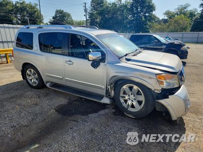Czwarte zdjęcie samochodu z boku: 2014 NISSAN ARMADA PLATINUM VIN:5N1AA0NC2EN606958 - miniatura