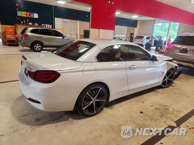 Trzecie zdjęcie samochodu z tyłu: 2020 BMW 430I VIN:WBA4Z1C00L5R12205 - miniatura