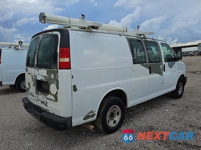 Trzecie zdjęcie samochodu z tyłu: 2006 CHEVROLET EXPRESS G2500 VIN:1GCGG25VX61172663 - miniatura