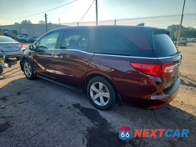 Drugie zdjęcie samochodu z przodu: 2018 HONDA ODYSSEY EXL VIN:5FNRL6H74JB065116 - miniatura