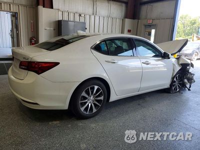 Trzecie zdjęcie samochodu z tyłu: 2016 ACURA TLX VIN:19UUB1F32GA004639 - miniatura