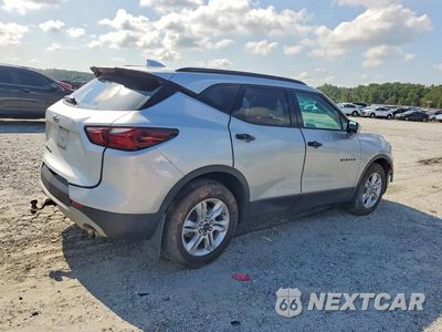 Trzecie zdjęcie samochodu z tyłu: 2022 CHEVROLET BLAZER 3LT VIN:3GNKBJRS6NS152577 - miniatura