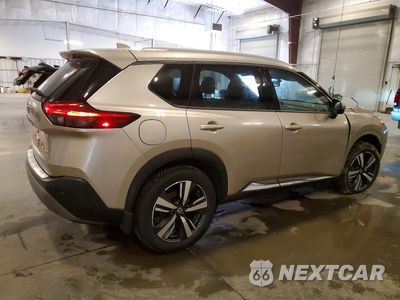 Trzecie zdjęcie samochodu z tyłu: 2021 NISSAN ROGUE SL VIN:JN8AT3CB3MW236787 - miniatura