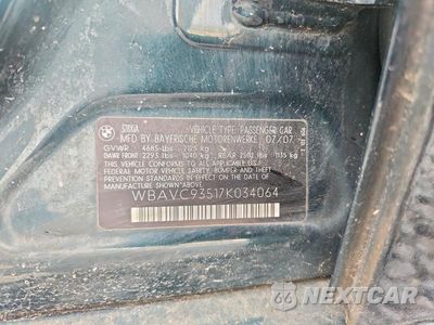 Zdjęcie 12 z 12 samochodu: 2007 BMW 328 XI VIN:WBAVC93517K034064 - miniatura