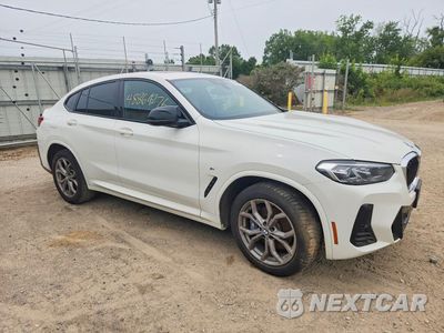 Czwarte zdjęcie samochodu z boku: 2023 BMW X4 M40I VIN:5UX43DT09P9R39485 - miniatura