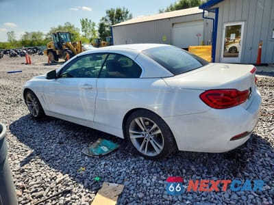 Drugie zdjęcie samochodu z przodu: 2018 BMW 430I VIN:WBA4Z1C58JEC60638 - miniatura