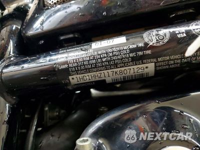 Zdjęcie 9 z 9 samochodu: 2007 HARLEY-DAVIDSON VRSCDX VIN:1HD1HHZ117K807129 - miniatura