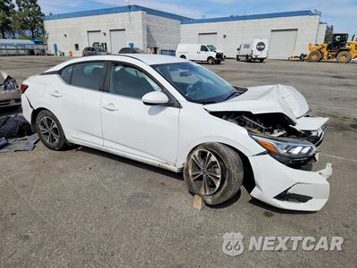 Czwarte zdjęcie samochodu z boku: 2022 NISSAN SENTRA SV VIN:3N1AB8CV3NY249123 - miniatura