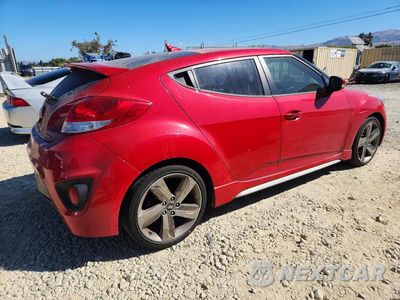 Trzecie zdjęcie samochodu z tyłu: 2013 HYUNDAI VELOSTER TURBO VIN:KMHTC6AE6DU114712 - miniatura