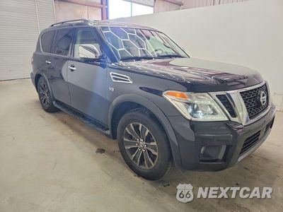 Czwarte zdjęcie samochodu z boku: 2019 NISSAN ARMADA PLATINUM VIN:JN8AY2NF8K9352820 - miniatura