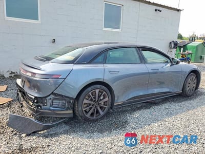 Trzecie zdjęcie samochodu z tyłu: 2025 LUCID MOTORS AIR GRAND TOURING VIN:50EA1GBA1SA005183 - miniatura
