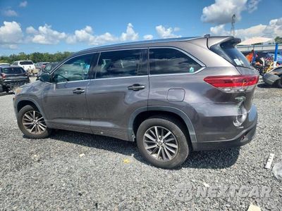 Drugie zdjęcie samochodu z przodu: 2017 TOYOTA HIGHLANDER XLE VIN:5TDKZRFH0HS195753 - miniatura