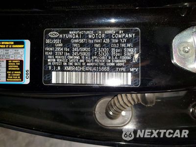 Zdjęcie 14 z 14 samochodu: 2022 HYUNDAI PALISADE SEL VIN:KM8R4DHE4NU415868 - miniatura