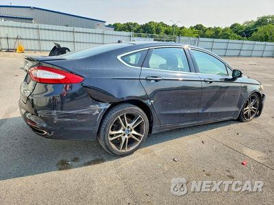 Trzecie zdjęcie samochodu z tyłu: 2013 FORD FUSION TITANIUM VIN:3FA6P0K98DR130007 - miniatura