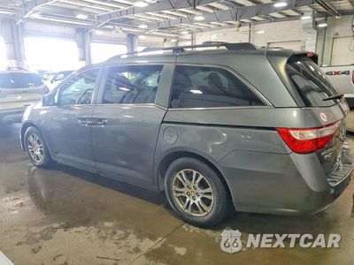 Drugie zdjęcie samochodu z przodu: 2012 HONDA ODYSSEY EXL VIN:5FNRL5H62CB135328 - miniatura