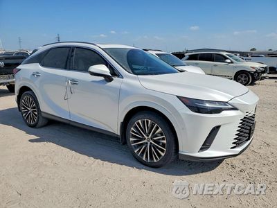 Czwarte zdjęcie samochodu z boku: 2025 LEXUS RX 350 PREMIUM+ VIN:2T2BAMBA0SC057919 - miniatura