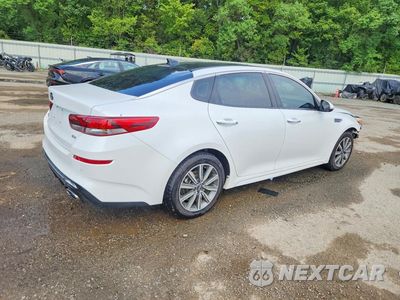 Trzecie zdjęcie samochodu z tyłu: 2020 KIA OPTIMA EX VIN:5XXGU4L12LG412616 - miniatura
