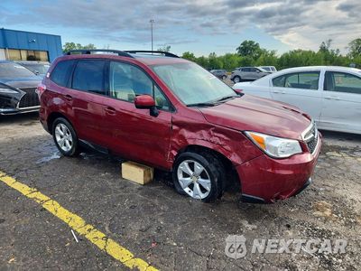 Czwarte zdjęcie samochodu z boku: 2015 SUBARU FORESTER 2.5I PREMIUM VIN:JF2SJADC7FH545835 - miniatura