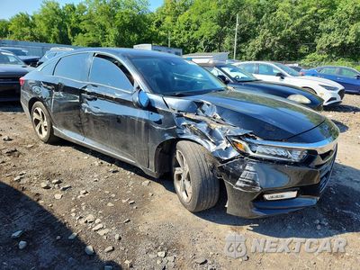 Czwarte zdjęcie samochodu z boku: 2018 HONDA ACCORD EX VIN:1HGCV1F46JA106710 - miniatura