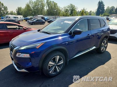 2021 NISSAN ROGUE PLATINUM JN8AT3DD0MW320470 - główne zdjęcie licytacji z USA - miniatura