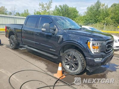Czwarte zdjęcie samochodu z boku: 2021 FORD F150 SUPERCREW VIN:1FTFW1ED0MFB41728 - miniatura