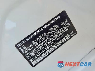 Zdjęcie 13 z 13 samochodu: 2023 BMW X4 M40I VIN:5UX43DT07P9S45863 - miniatura