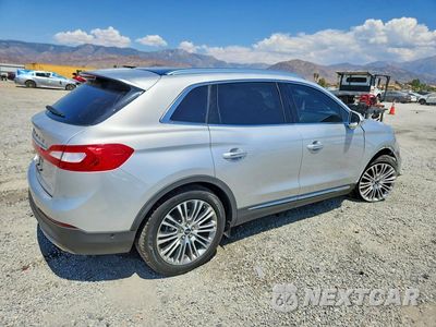 Trzecie zdjęcie samochodu z tyłu: 2017 LINCOLN MKX RESERVE VIN:2LMPJ6LR9HBL43568 - miniatura
